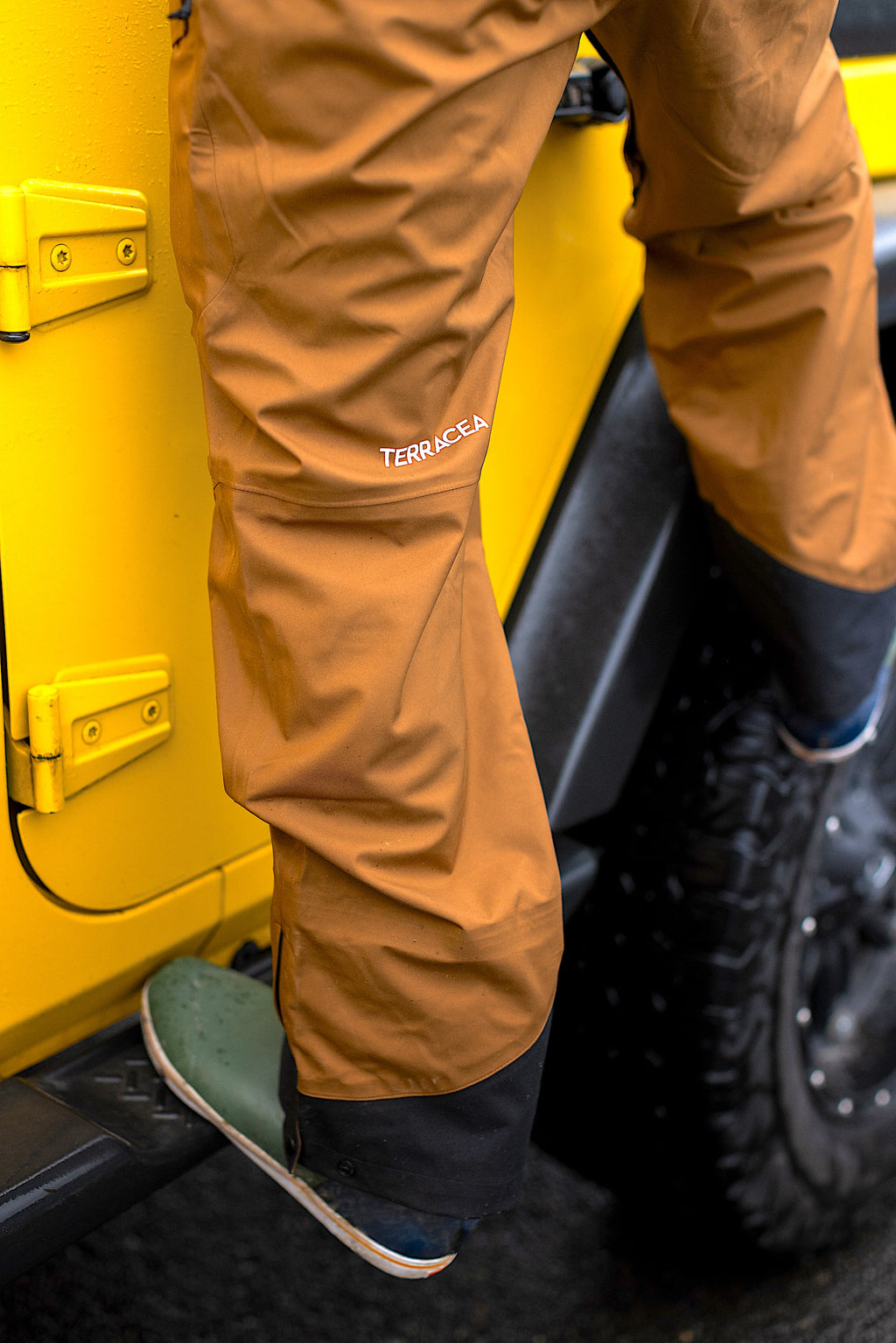 Men's Boxwood/Koa 3L Waterproof Bib Pants